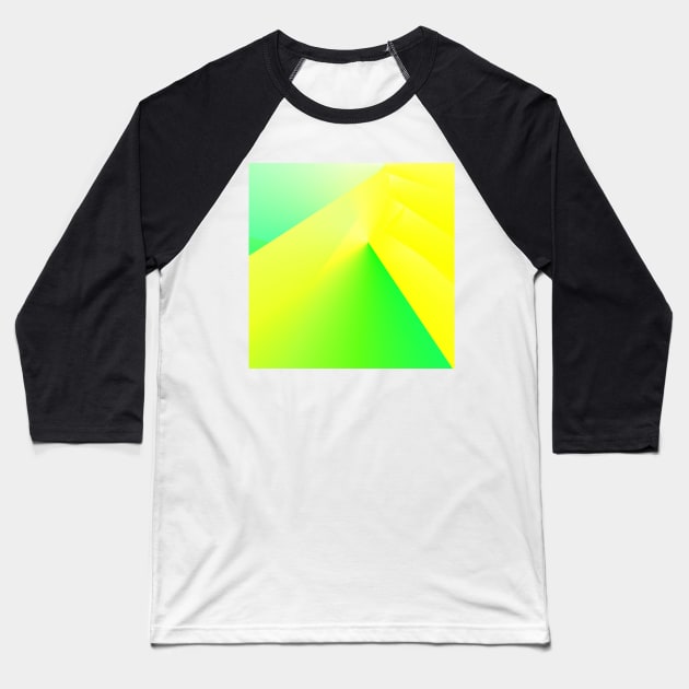 yellow orange green abstract texture Baseball T-Shirt by Artistic_st